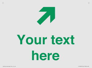 Custom Safe Condition inverse: Green Up right arrow